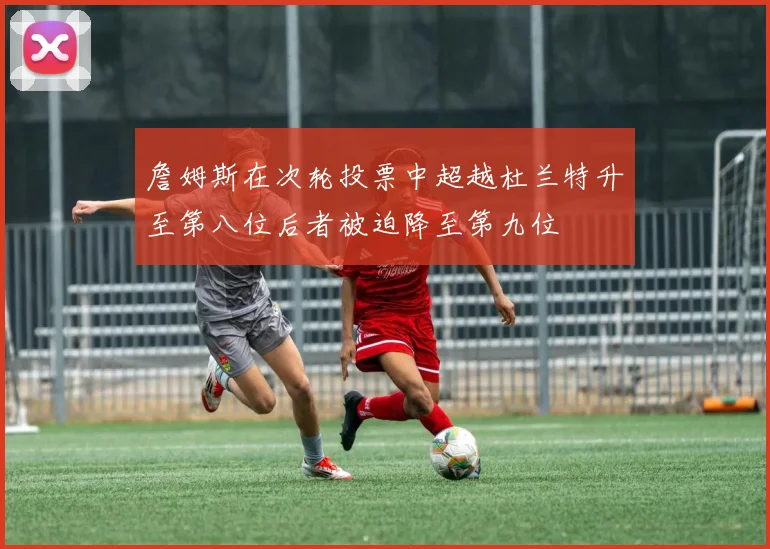 詹姆斯在次轮投票中超越杜兰特升至第八位后者被迫降至第九位